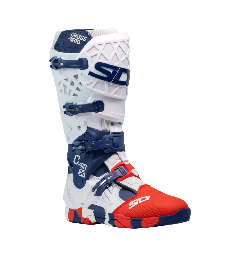 Motokrosové / enduro boty SIDI CROSSAIR X barva bílá/červená/černá, pár