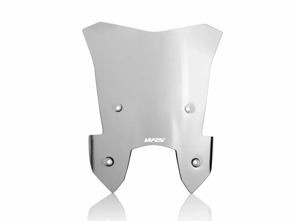 Motocyklové plexi / čelní plexi motocyklu WRS VERZE TOURING KT003F pro KTM ADVENTURE 1050 rok 2015-2016 viz popis, barva plexi kouřová, výška plexi 33 cm