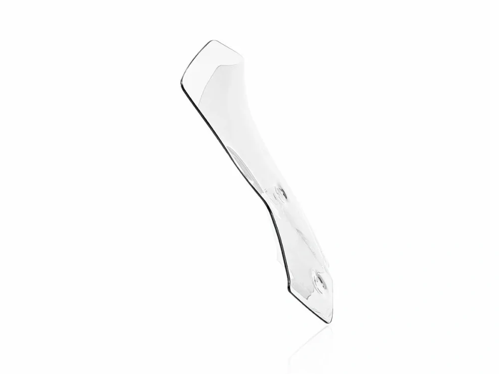 Motocyklové plexi / čelní plexi motocyklu  WRS VERZE CAPONORD KT008T pro KTM 1290 SUPER ADVENTURE / S rok 2021-2024 , barva čirá, výška plexi 33,5 cm  
