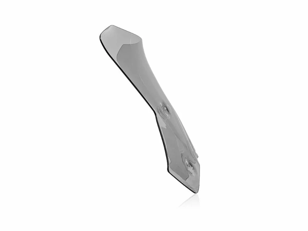Motocyklové plexi / čelní plexi motocyklu WRS VERZE TOURING KT009F pro KTM 1290 SUPER ADVENTURE / S rok 2021-2024 barva kouřová, výška plexi 30 cm