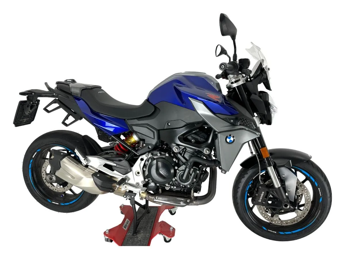 Plexi motocyklu WRS verze touring pro BMW F 900 R ABS rok 2020-2024 viz popis, barva čirá, výška 29,5 cm (11-5/8")