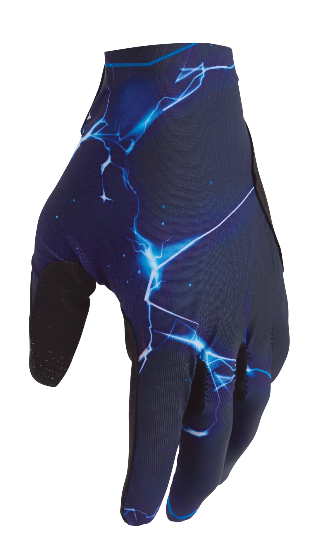 Motokrosové / MTB rukavice s jednovrstvou dlaní THOR SPORTMODE SURGE barva černá/modrá