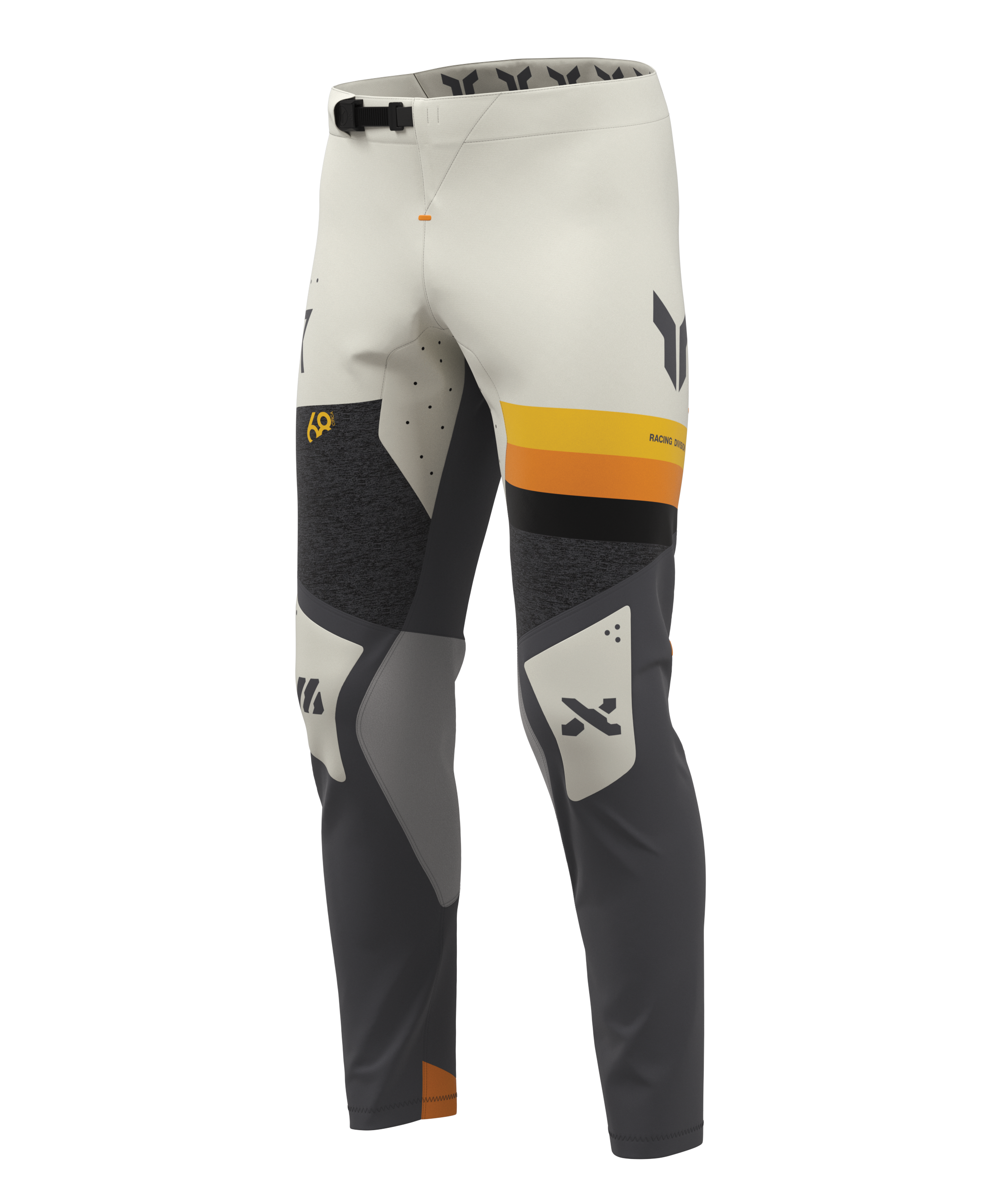 Lehké a pružné motokrosové - enduro kalhoty THOR SPORTMODE LEAGUE barva šedá vintage 