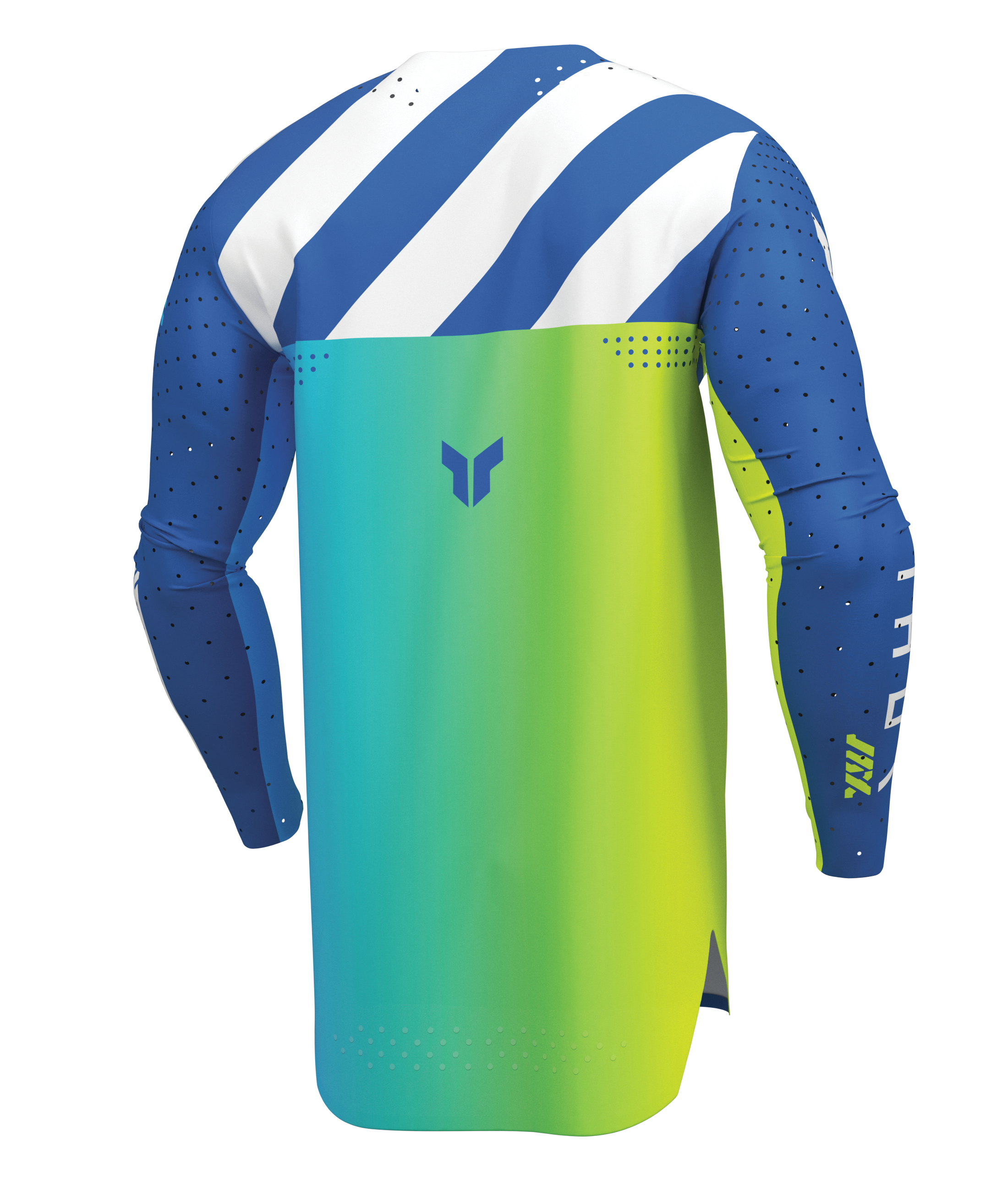 Lehký a pružný motokrosový - enduro dres THOR SPORTMODE SYNTH barva MODRÁ