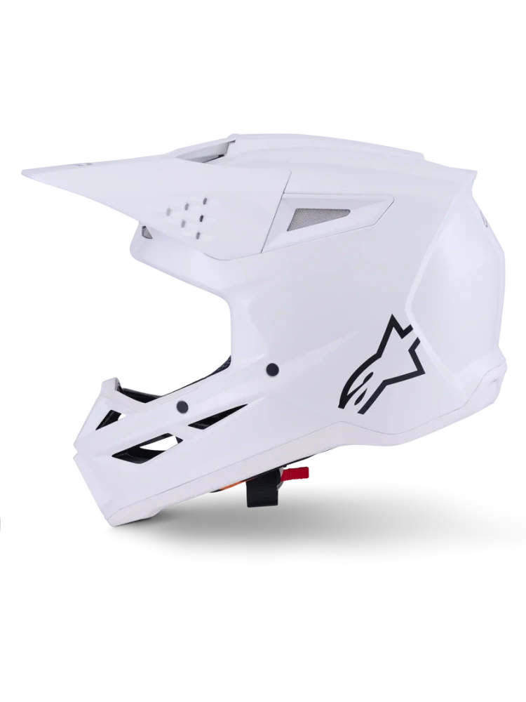 Motokrosová přilba ALPINESTARS SM3 / SM-3 / S-M3 / 8300426-2180 SOLID lesklá bílá