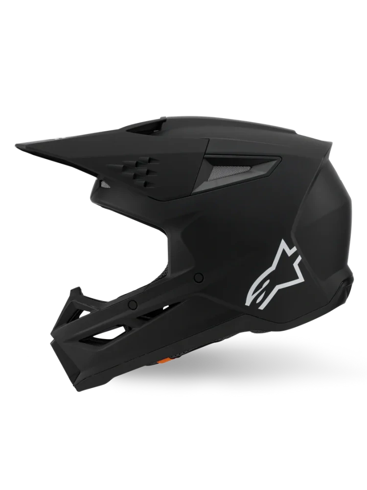 Motokrosová přilba ALPINESTARS SM3 / SM-3 / S-M3 / 8300426-110 BLACK MATT černá matná