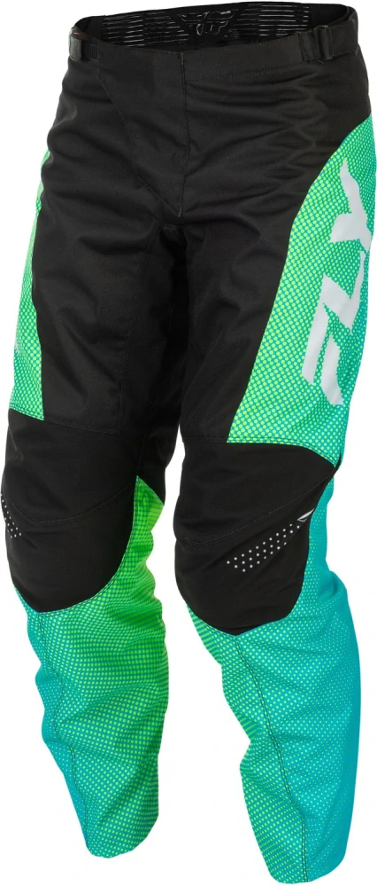 a Motokrosový / enduro komplet kalhot a dresu FLY RACING F-16 barva modrá/černá/bílá velikost 34+L