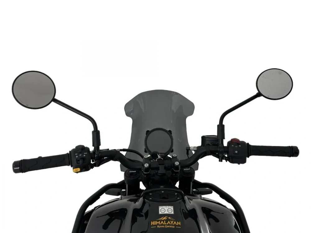 Plexi motocyklu WRS pro ROYAL ENFIELD HIMALAYAN 450 ABS rok 2024-2025 výška plexi 32,5 cm, barva tmavě kouřová