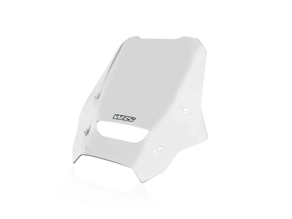 Plexi motocyklu WRS pro HONDA NX 400 rok 2024-2025 výška plexi 27 cm, barva čirá 