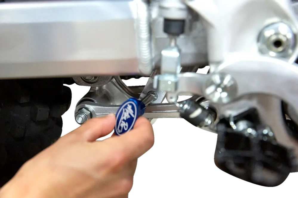 Přípravek pro nastavení komprese a odskoku zadního tlumiče MOTION PRO SHOCKSETTER velikost 12 mm