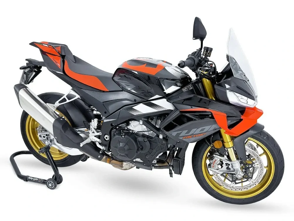 Plexi motocyklu WRS verze TOURING pro motocykly APRILIA TUONO V4 1100 RR ABS rok 2025 výška o 10 cm vyšší než originál , barva čirá