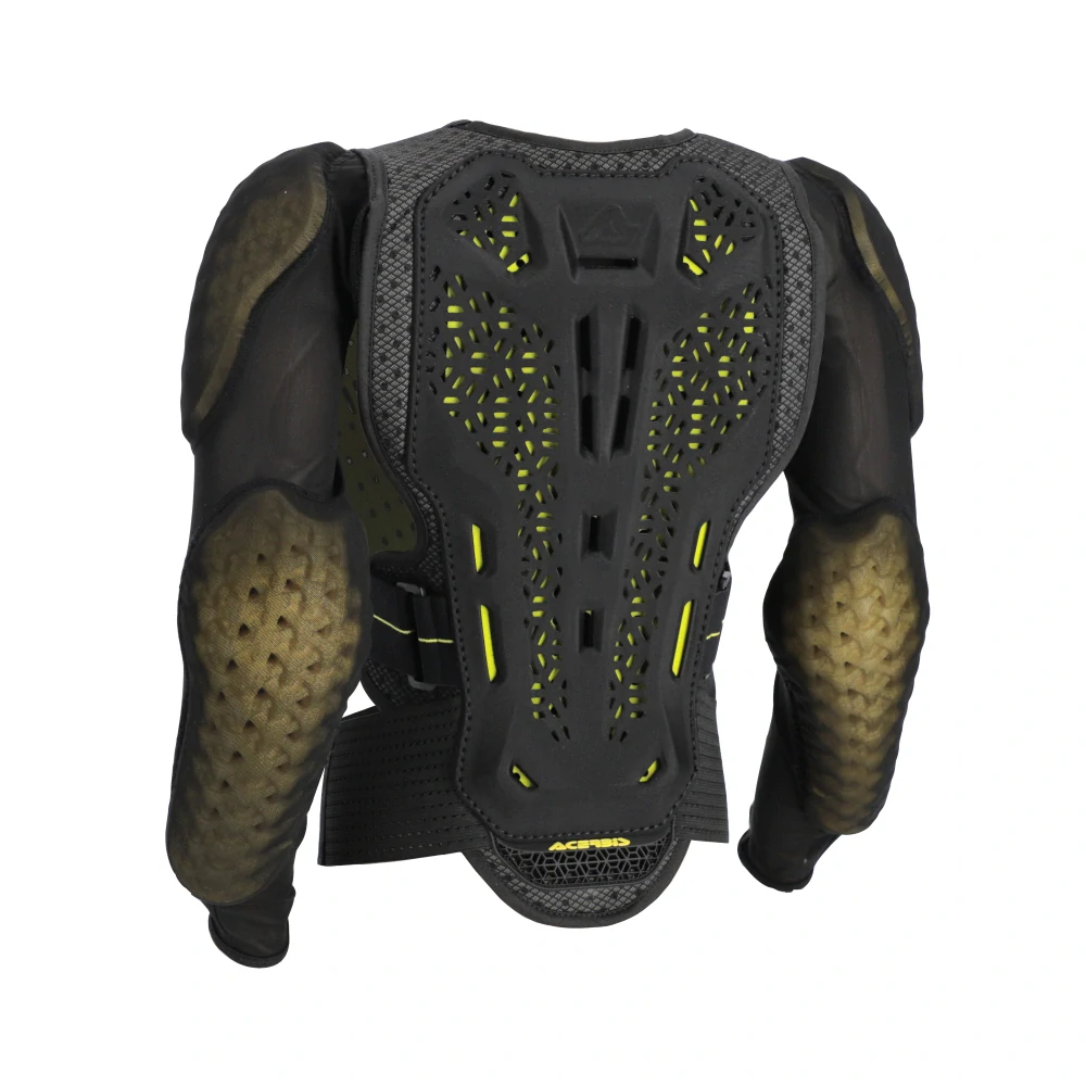 Dětský motokrosový hrudní/zádový chránič/košile ACERBIS ARMOUR PLASMA KID barva černá/žlutá, velikost L/XL věk 11-14let