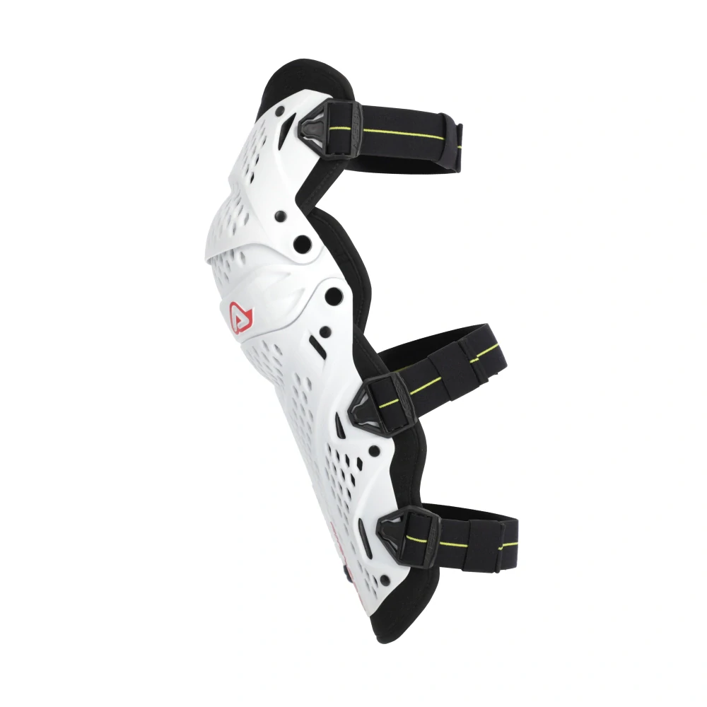Kloubové kolenní chrániče /chrániče kolen ACERBIS KNEE GUARD IMPACT PRO barva bílá/černá