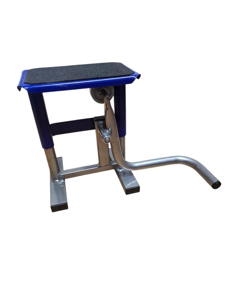 Mini motokrosový nízký stojan stojan MX LN pro malé motocykly 50cc barva modrá 