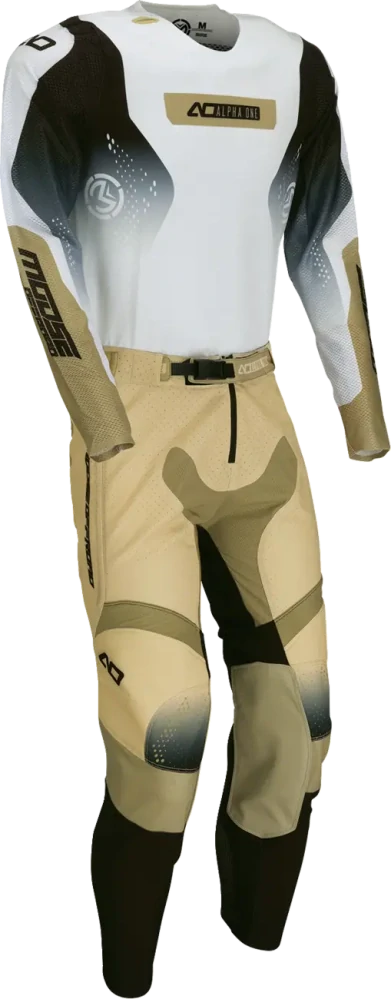 Motokrosový/enduro dres MOOSE OFFROAD ALPHA ONE barva sahara/černá