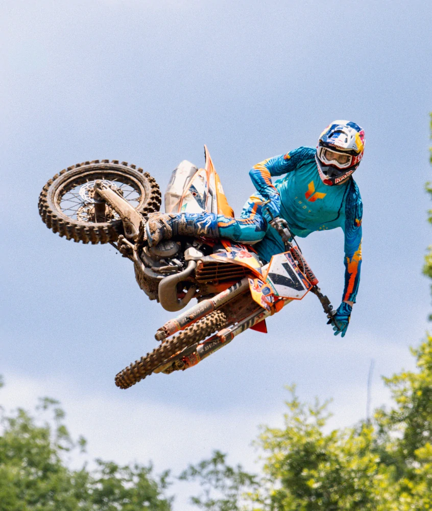 Lehký a pružný motokrosový - enduro dres THOR SPORTMODE DAMASCUS barva aqua