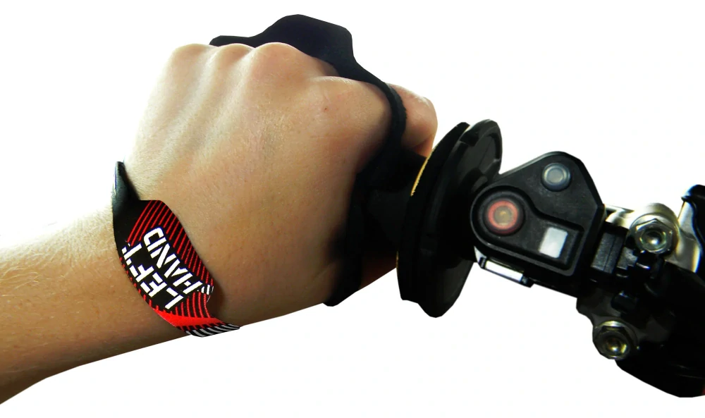 a Chrániče dlaní / vložky do rukavic proti puchýřům RISK RACING PALM SAVER PROTECTOR barva černá/bílá - 1 pár vel. XL