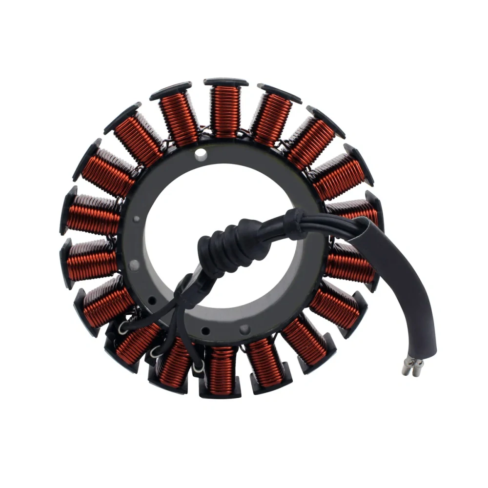 Stator motocyklu RM STATOR RMS010-108830 pro HARLEY DAVIDSON Dyna Super / Wide Glide 1450 1584 | Softail Springer 1584 1800 rok 2007 | nahrazuje OEM# 30017-07 viz popis