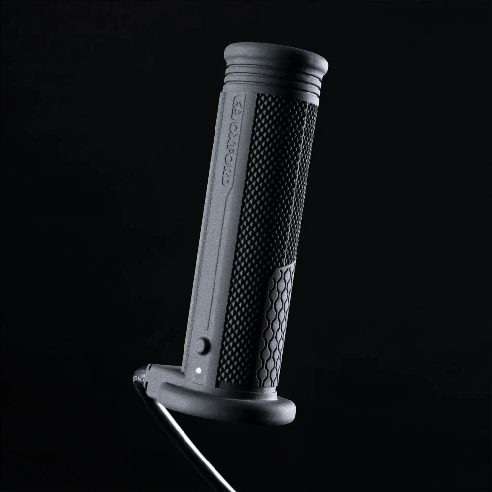 Vyhřívané rukojeti s integrovaným ovládáním - gripy na motocykl OXFORD HOTGRIPS PRO 2.0 TOURING EL401 pro řídítka o průměru 7/8" (22 mm)