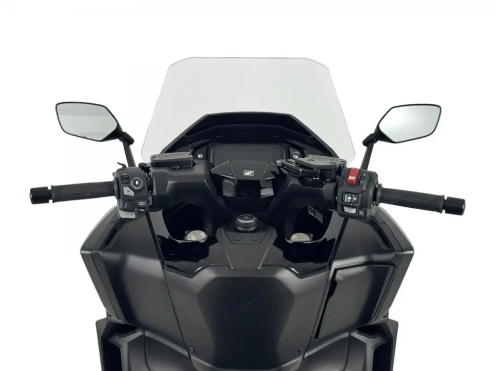 Plexi motocyklu WRS verze INTERMEDIO pro HONDA FORZA 750 rok 2025-2026 barva čirá, výška 48,5 cm (1,3 cm nižší než originál)