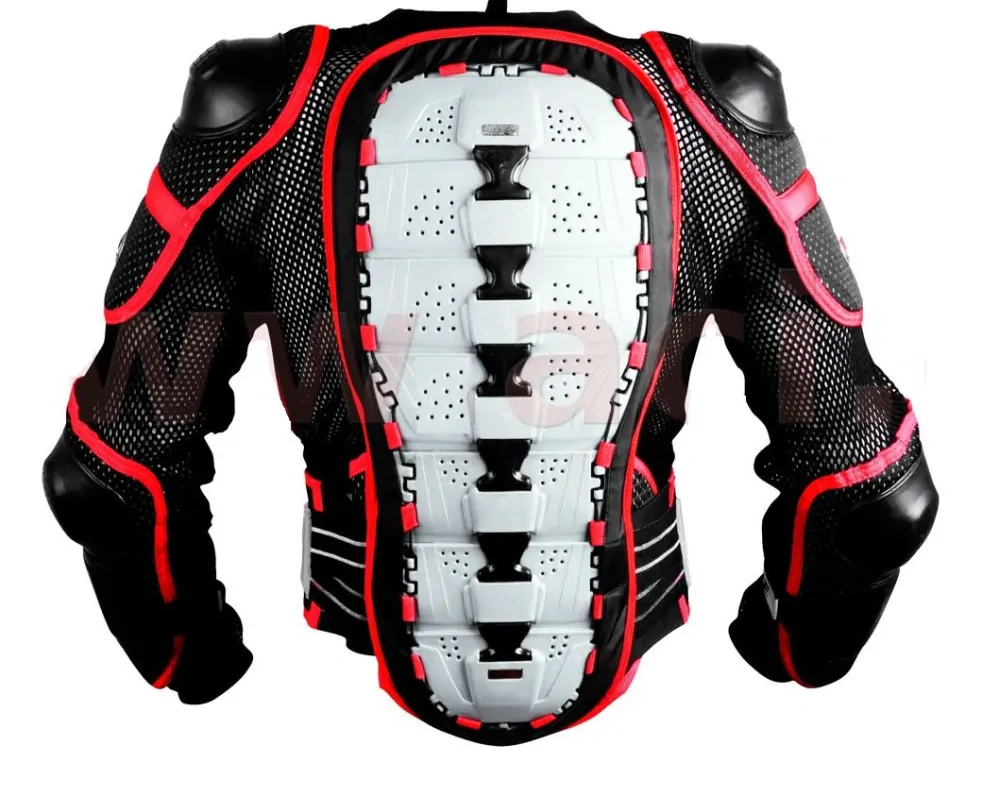 Dětský hrudní chránič - košile EMERZE EM5 KIDS černá/červená vel. 14