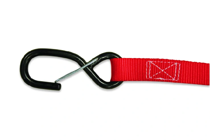 Upínací kurty s háky - přepravní popruhy ACERBIS TIE DOWNSEXTRA SILNÉ délka 205 cm, šíře popruhu 3,5 cm, barva modrá - pár