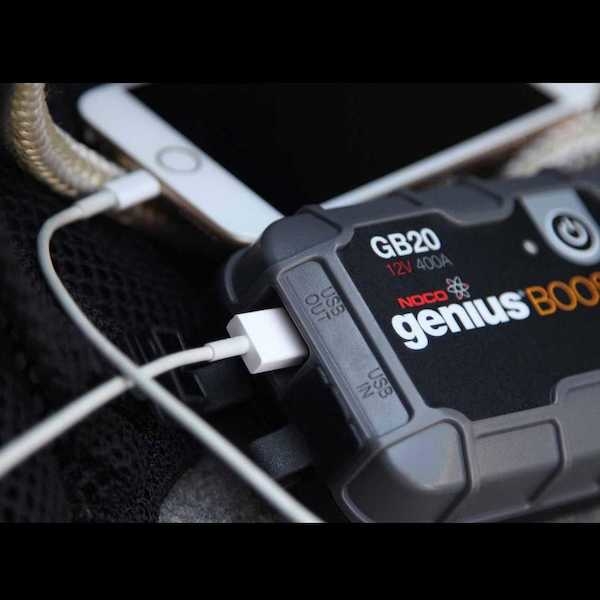 STARTOVACÍ BOX + POWER BANKA NOCO GENIUS GB20 STARTOVACÍ PROUD 400 A