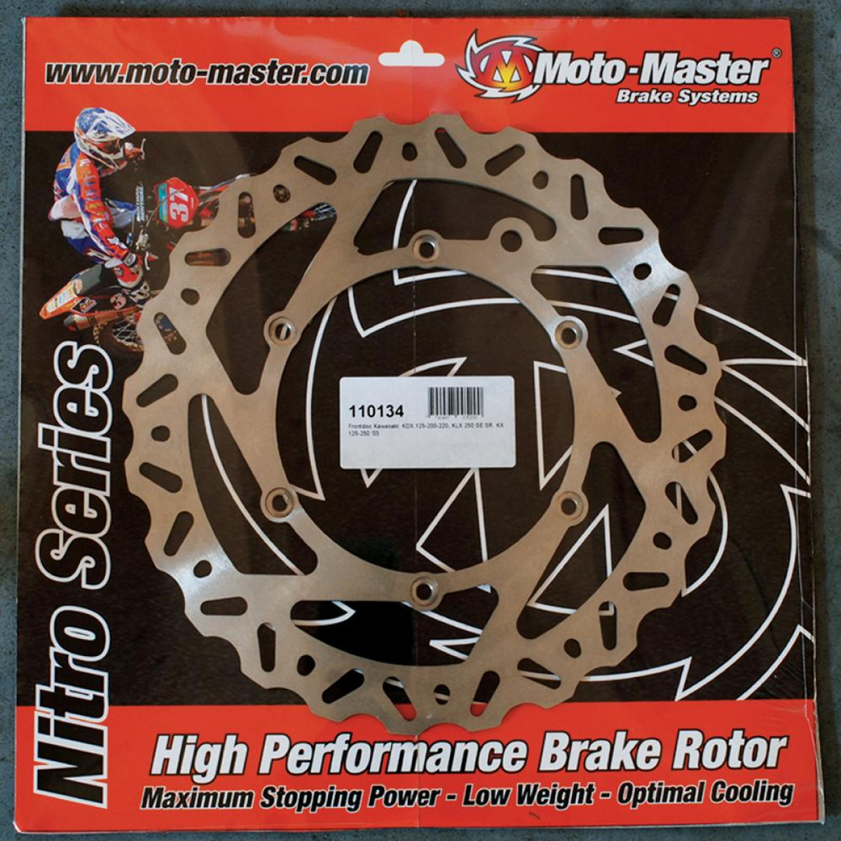Brzdový kotouč MotoMaster HONDA CR 80 R 1992-1995 - ZADNÍ