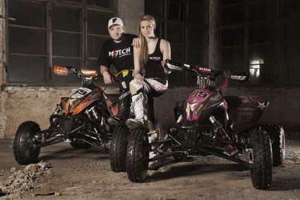 Unisex triko MXTECH s krátkým rukávem černé velikost XL 