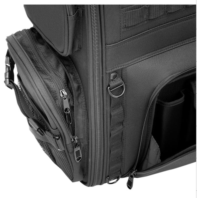 Zadní brašna na sedadlo pro Chopper Saddlemen S3500 Tactical Sissy Bar Bag