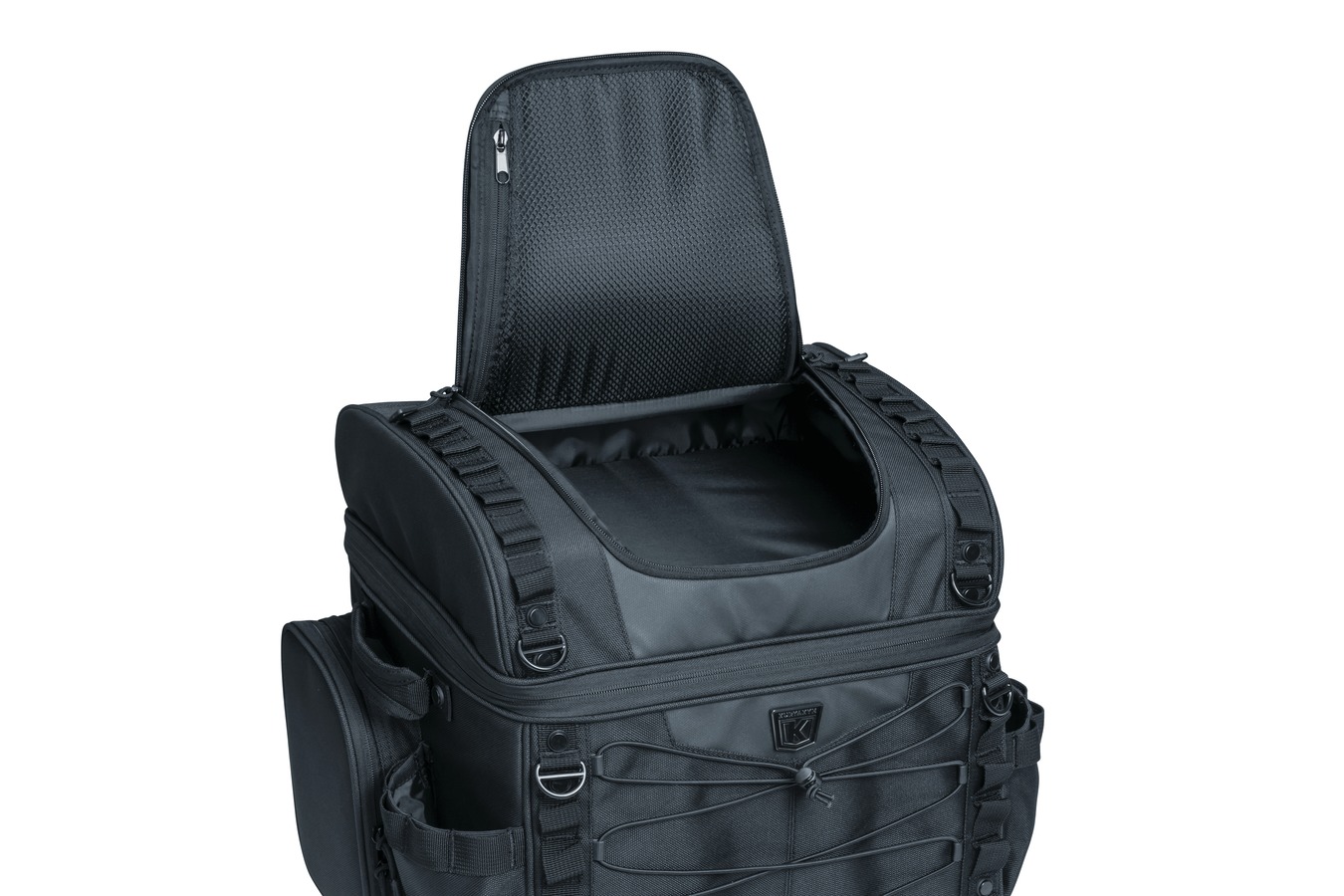 Textilní brašna na motocykl KURYAKYN BAG MOMENTUM VAGABOND černá objem 45,9 litrů