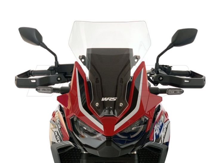 Plexi motocyklu WRS pro HONDA CRF 1100 L ABS Africa Twin 2020 75 KW(102 PS), barva čirá, výška 40 cm (15-3/4")