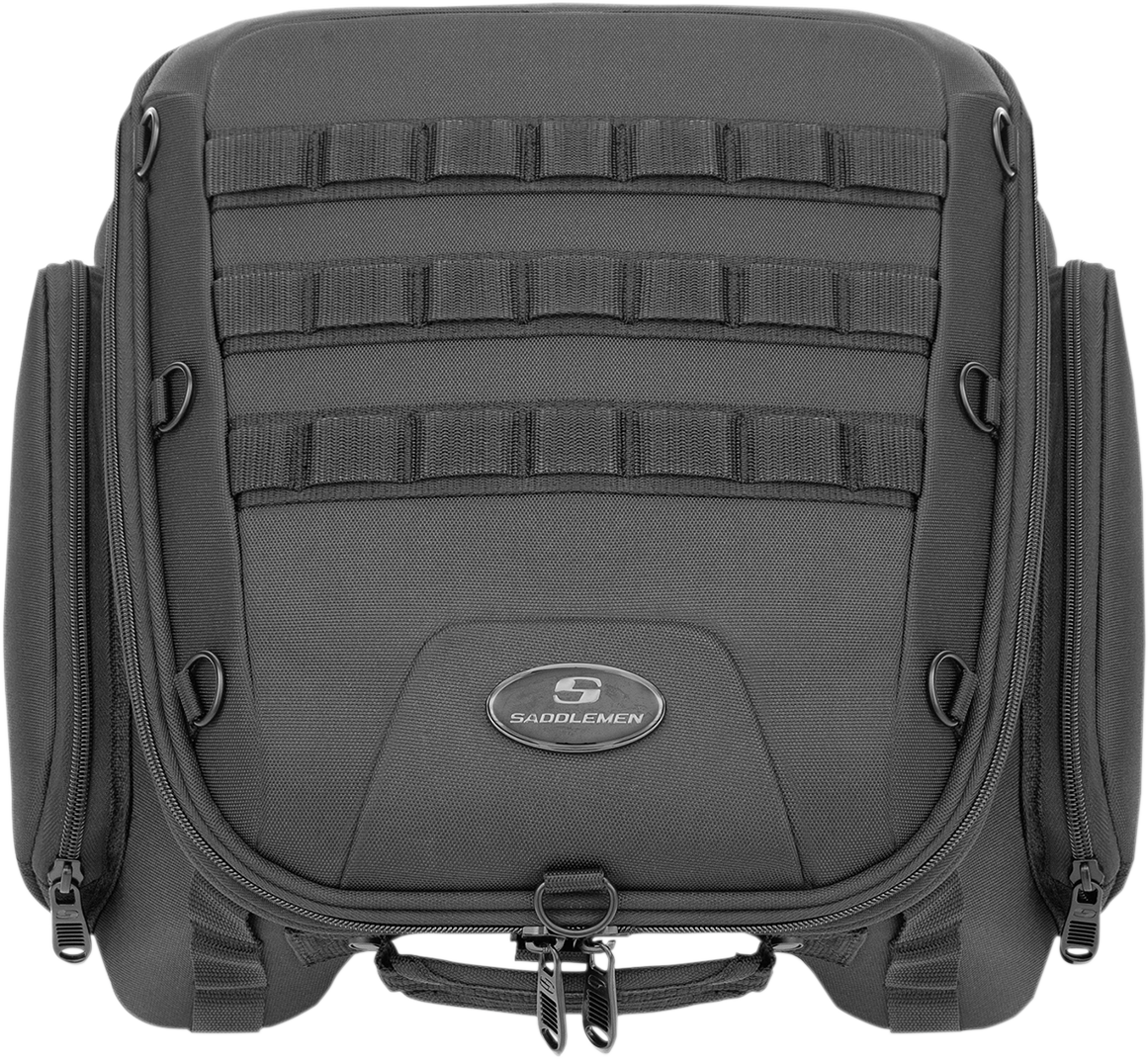 Zadní brašna na motocykl SADDLEMEN TAIL BAG TS1450R TACTICAL objem 23,8 litrů, barva černá