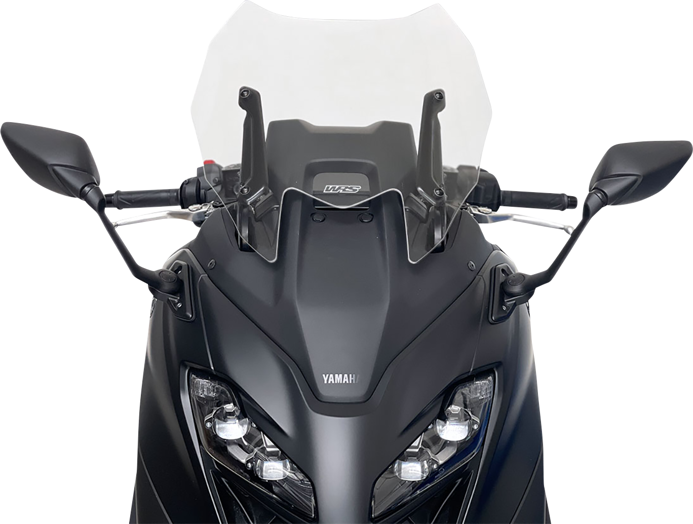 Plexi motocyklu WRS pro YAMAHA T-MAX 560 rok 2022 verze intermedio, barva čirá-transparentní, výška 32 cm
