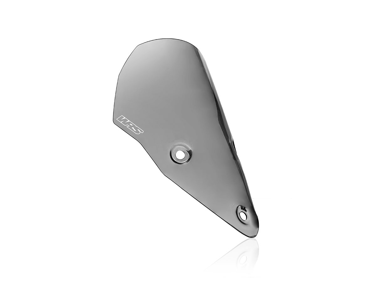 Plexi motocyklu WRS SPORT pro DUCATI DUCATI SUPERSPORT 950 / S 2021-2023, výška 37 cm, šíře 32 cm, barva tmavě kouřová