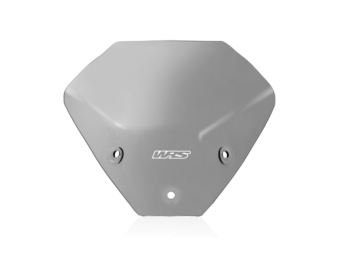 Plexi motocyklu WRS TOURING pro BMW S 1000 R rok 2022-2023, výška 31 cm, šíře 33 cm, barva kouřová