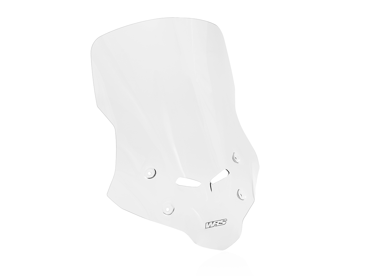 Plexi motocyklu WRS CAPONORD pro HONDA CB 750 ABS rok 2023-2024, výška 51 cm, šíře 32 cm, barva čirá