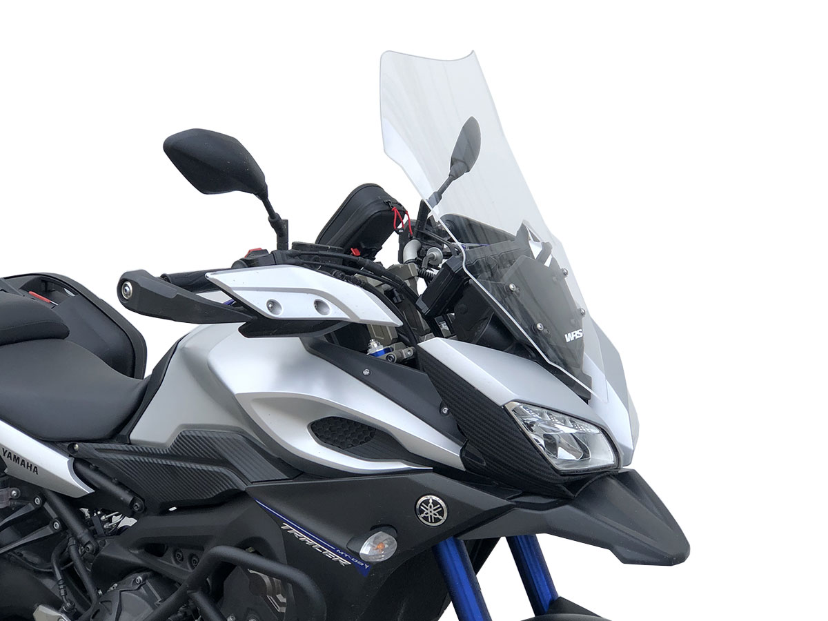 Plexi motocyklu WRS verze touring pro YAMAHA MT-09 ABS rok 2015-2017, barva plexi čirá, výška 58 cm 