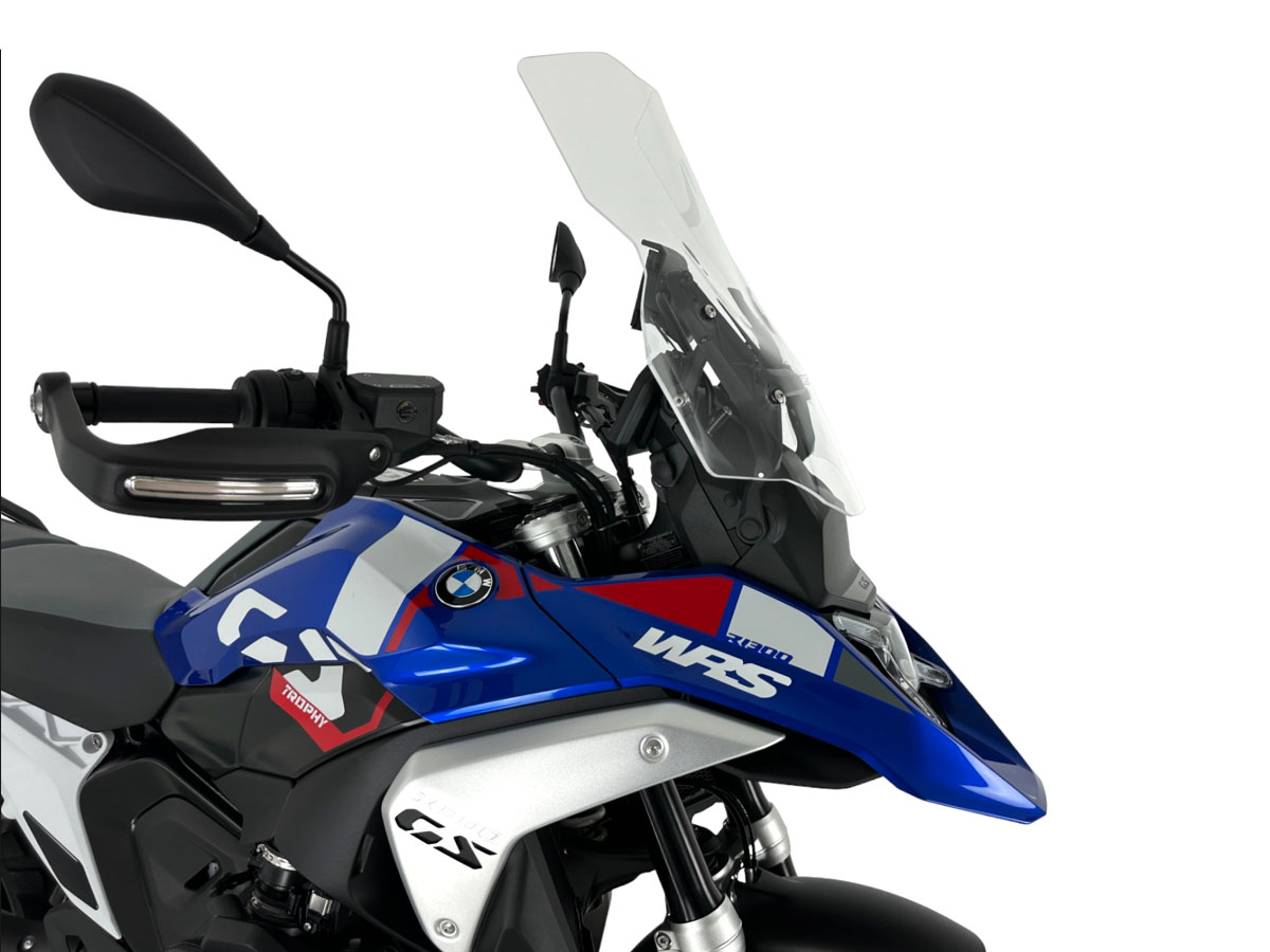 Plexi motocyklu WRS CAPONORD PLUS pro BMW R 1300 GS ABS rok 2023-2024 barva čirá