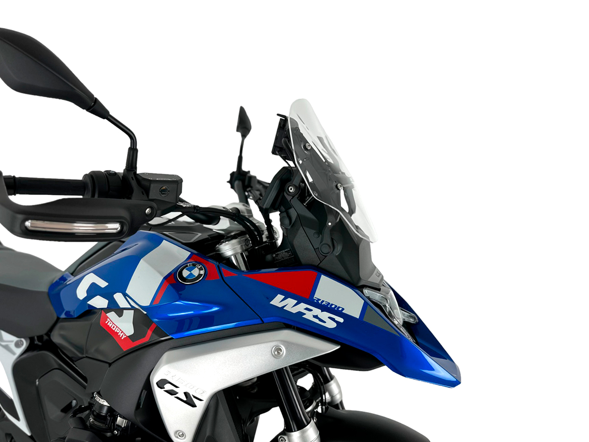 Plexi motocyklu WRS ENDURO pro BMW R 1300 GS ABS rok 2023-2024 barva čirá 