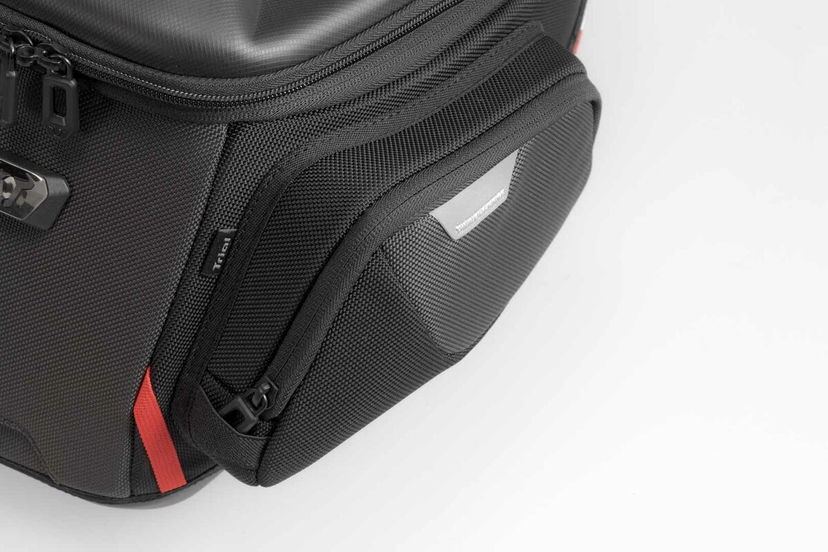 Tank bag na nádrž motocyklu SW-MOTECH PRO ENDURO TANKBAG černá, rozměr 35,0 x 31,5 x 20,0 cm, objem 12 až 15 litrů