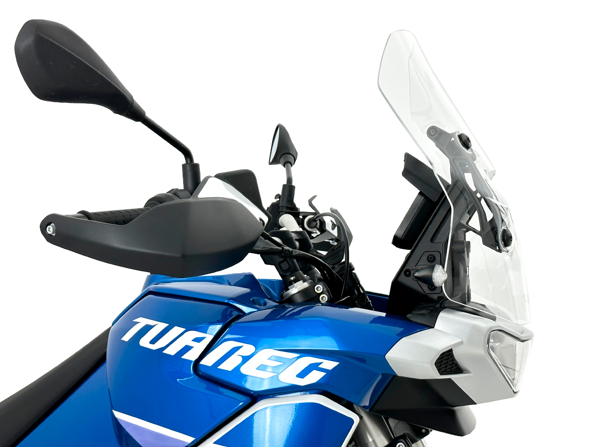 Plexi motocyklu WRS verze TOURING pro APRILIA TUAREG 660 rok 2022-2024 barva čirá, výška plexi 49,5 cm