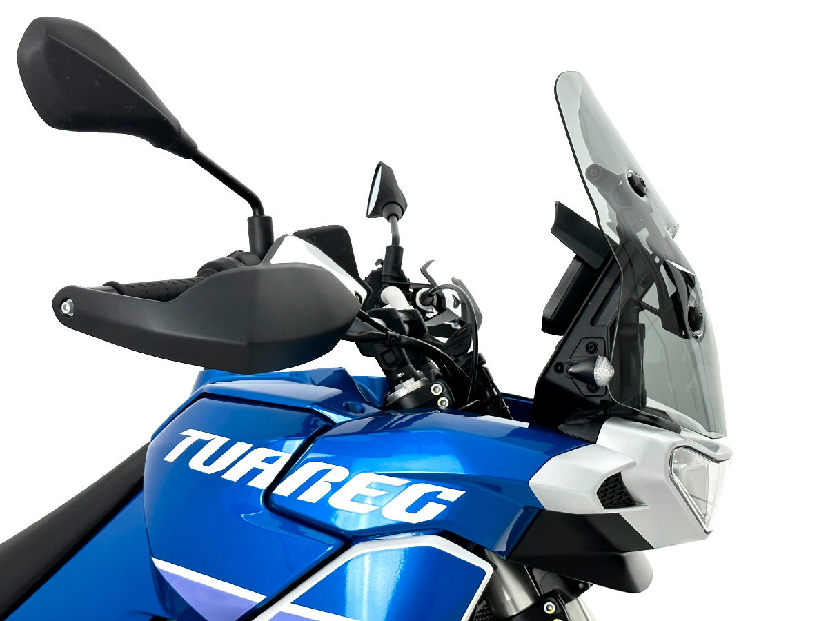 Plexi motocyklu WRS verze STANDARD pro APRILIA TUAREG 660 rok 2022-2024 barva kouřová, výška plexi 45 cm