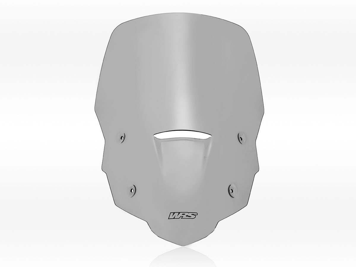 Plexi motocyklu WRS verze CAPONOURD pro HONDA XL 750 TRANSALP ABS rok 2023-2024 barva kouřová, výška plexi 50,5 cm