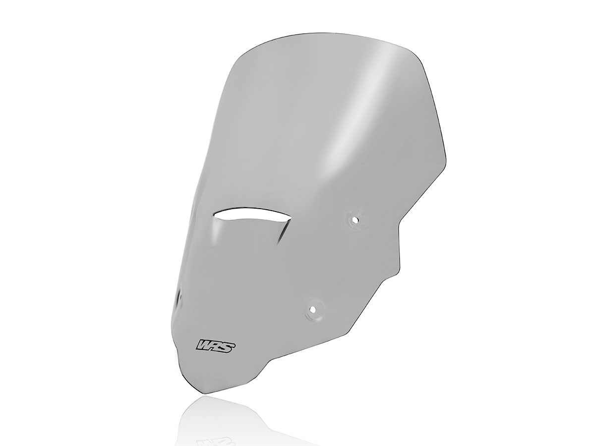 Plexi motocyklu WRS verze TOURING pro HONDA XL 750 TRANSALP ABS rok 2023-2024 barva kouřová, výška plexi 45,5 cm