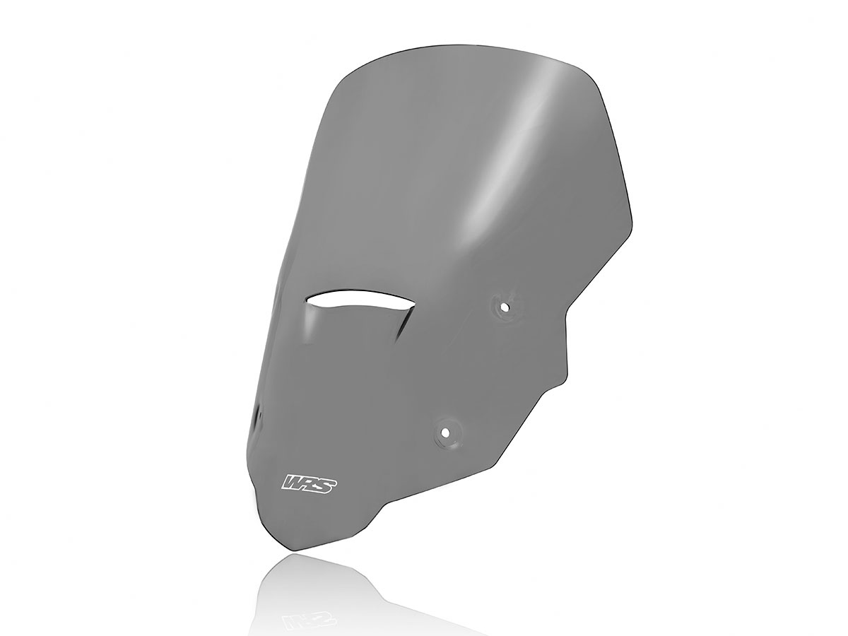 Plexi motocyklu WRS verze TOURING pro HONDA XL 750 TRANSALP ABS rok 2023-2024 barva tmavě kouřová, výška plexi 45,5 cm
