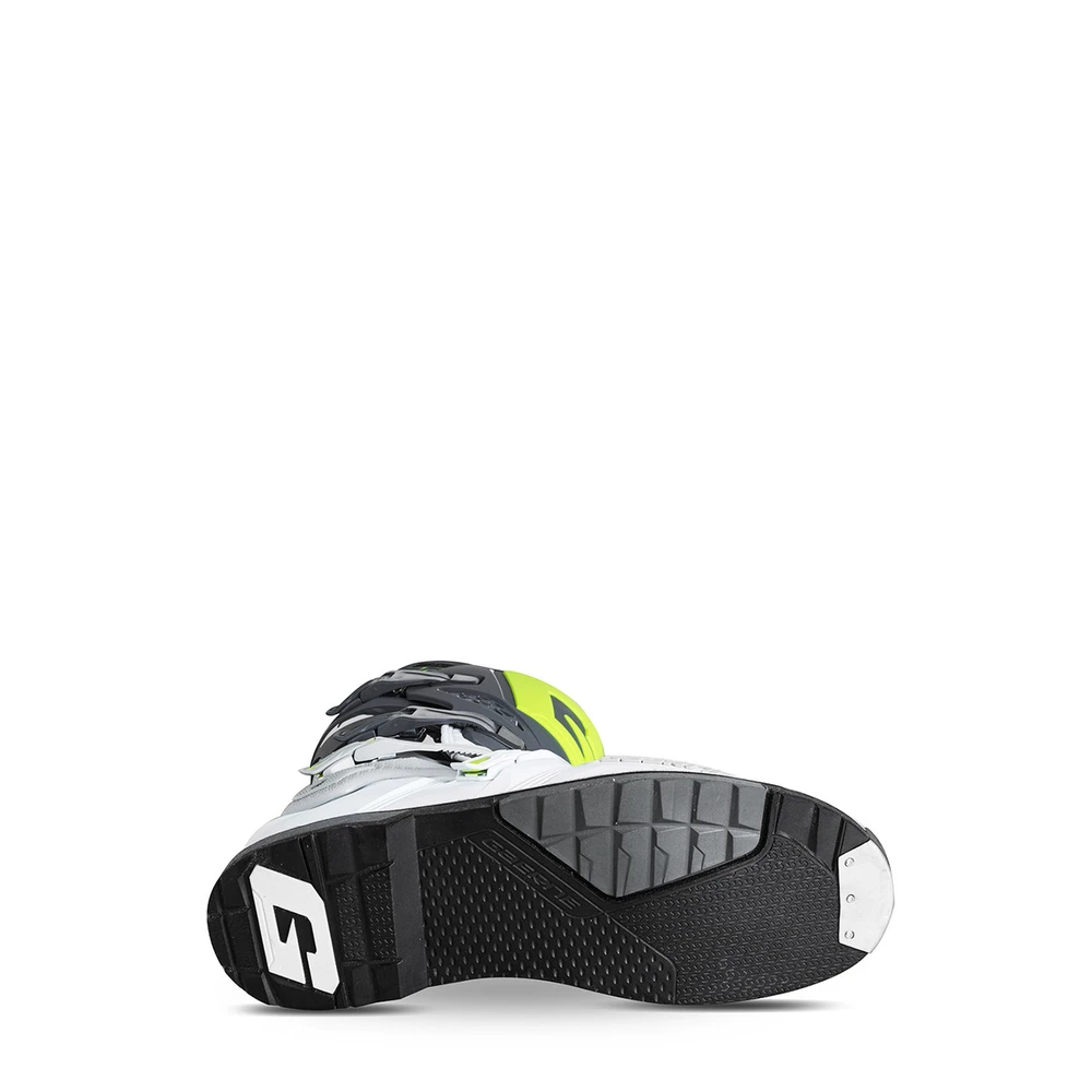 Motokrosové/enduro boty GAERNE SG 22 barva flou žlutá/šedá/bílá