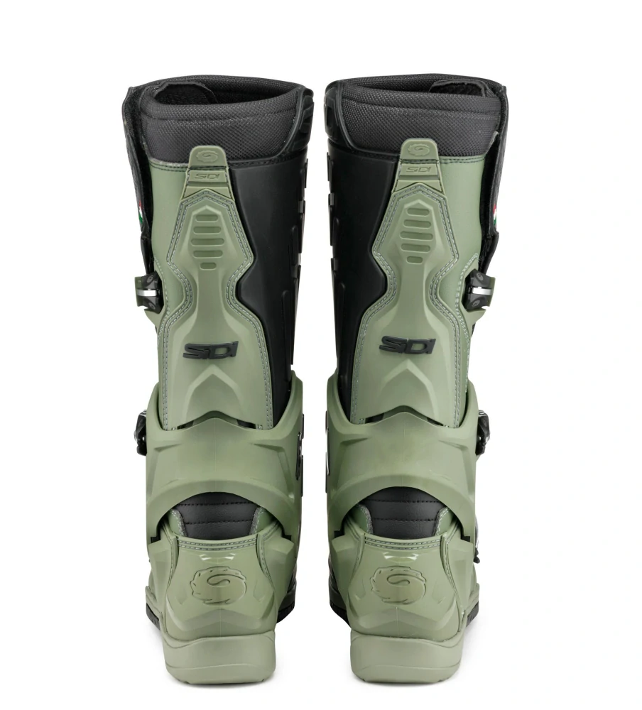 Motokrosové / enduro boty SIDI CROSSAIR barva army zelená/černá, pár