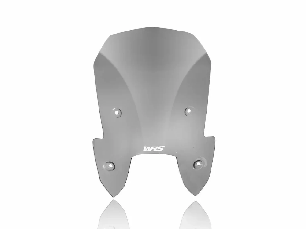 Motocyklové plexi / čelní plexi motocyklu WRS VERZE INTERMEDIO KT004F pro KTM SUPER ADVENTURE 1290 ABS rok 2015-2016 barva kouřová, výška plexi 35,5 cm