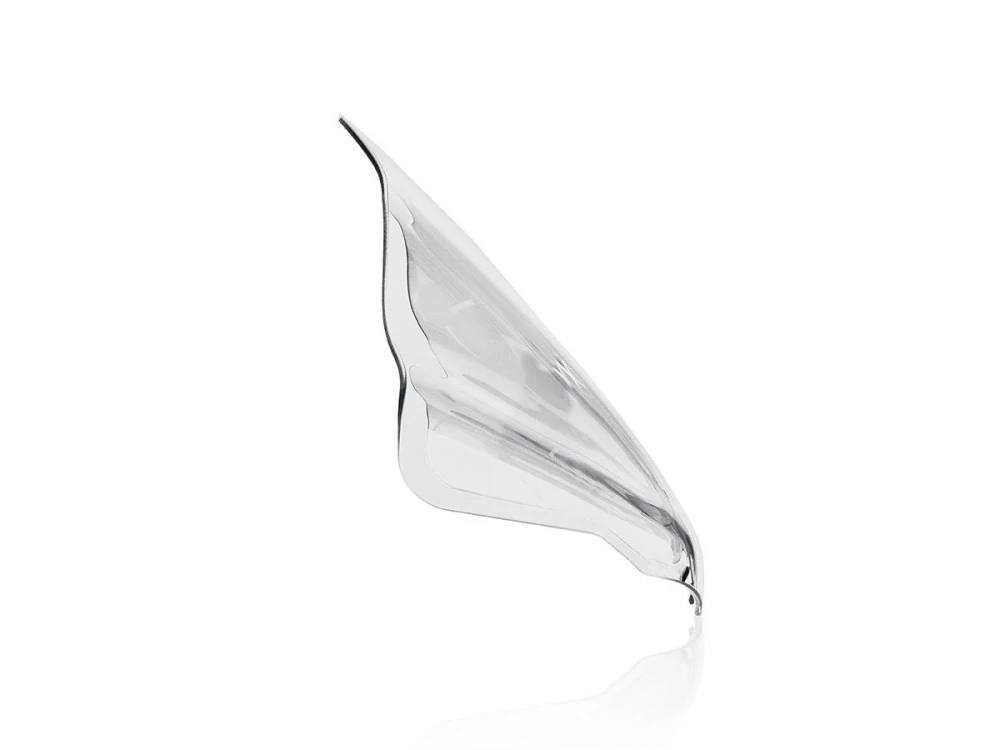 Motocyklové plexi / čelní plexi motocyklu  WRS VERZE SPORT KT011T pro KTM DUKE 890 / 790 / R rok 2020-2024 barva čirá, výška plexi  28,5 cm